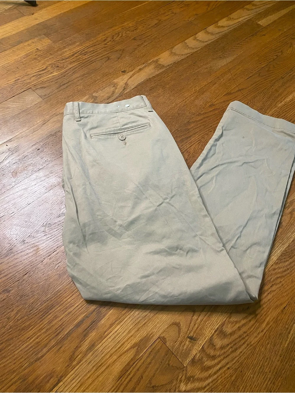 J.Crew 770 Straight Khaki Chino Pants Men’s 32x30 Beige Stretch Casual